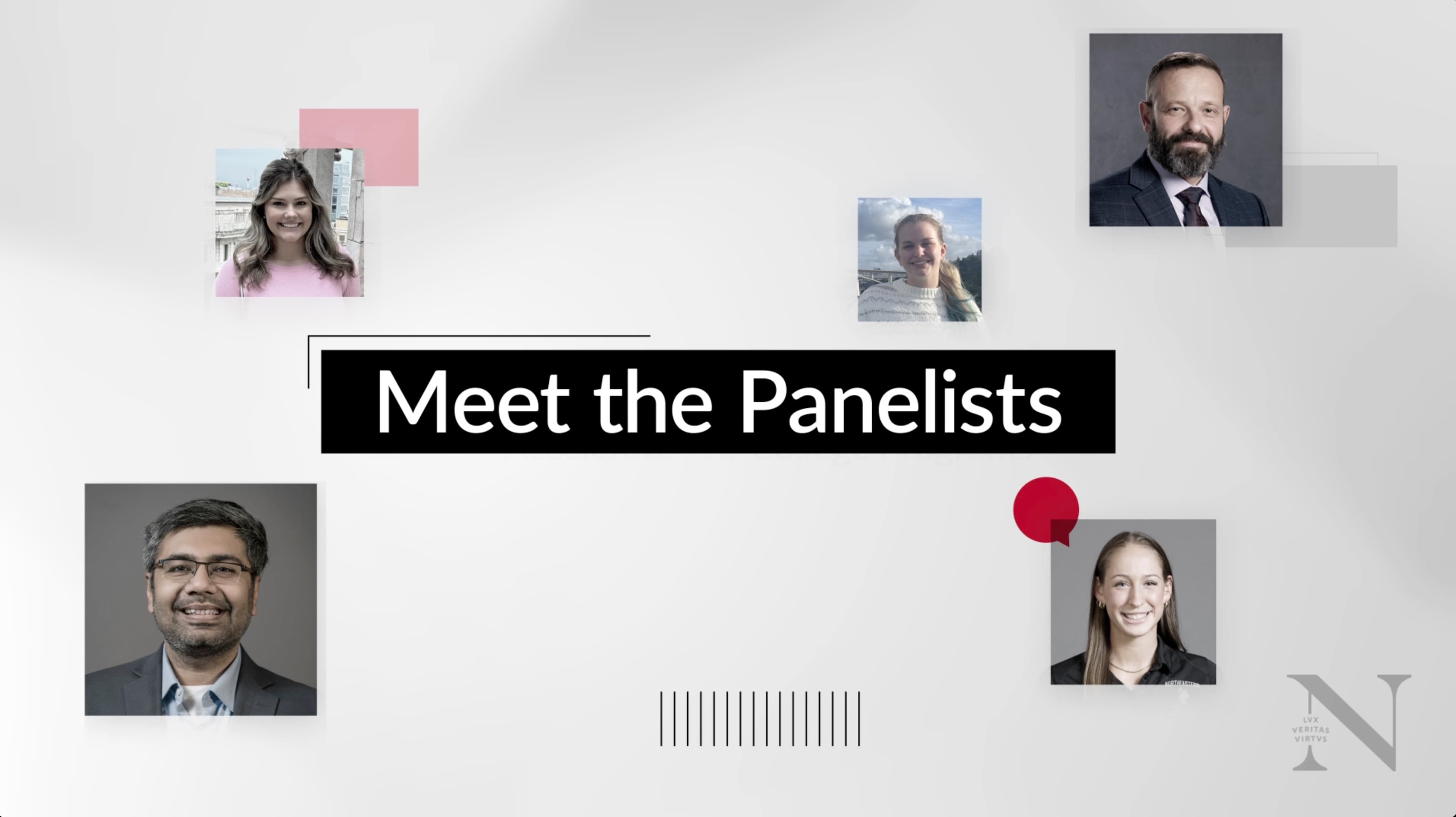 Northeastern Pre-College Live Discussion panelist introduction